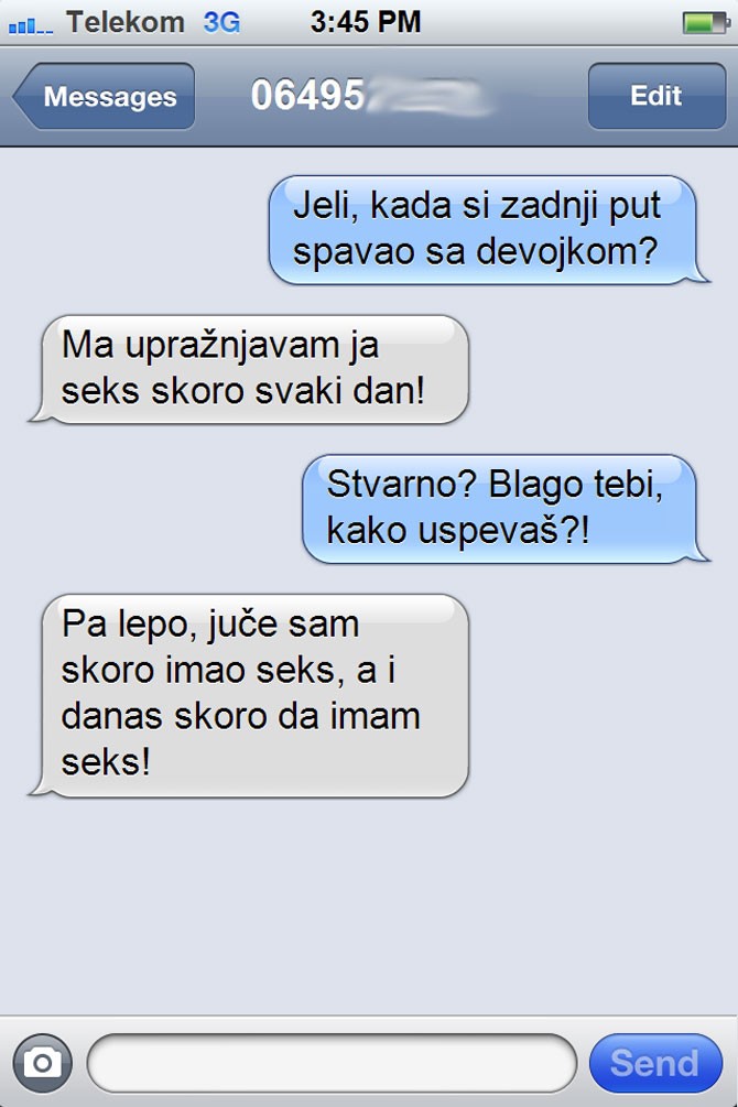 SMS humor
